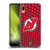 NHL New Jersey Devils Net Pattern Soft Gel Case for Huawei Y6 Pro (2019)