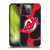 NHL New Jersey Devils Cow Pattern Soft Gel Case for Apple iPhone 14 Pro