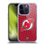 NHL New Jersey Devils Net Pattern Soft Gel Case for Apple iPhone 14 Pro