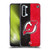NHL New Jersey Devils Half Distressed Soft Gel Case for OPPO Find X2 Lite 5G