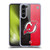 NHL New Jersey Devils Half Distressed Soft Gel Case for Samsung Galaxy S23+ 5G