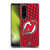 NHL New Jersey Devils Net Pattern Soft Gel Case for Sony Xperia 1 III