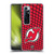 NHL New Jersey Devils Net Pattern Soft Gel Case for Xiaomi Mi 10 Ultra 5G