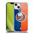 NHL New York Islanders Half Distressed Soft Gel Case for Apple iPhone 13