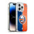 NHL New York Islanders Half Distressed Soft Gel Case for Apple iPhone 13 Pro