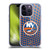 NHL New York Islanders Net Pattern Soft Gel Case for Apple iPhone 14 Pro