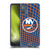 NHL New York Islanders Net Pattern Soft Gel Case for Motorola Moto G50