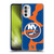 NHL New York Islanders Cow Pattern Soft Gel Case for Motorola Moto G52