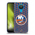 NHL New York Islanders Net Pattern Soft Gel Case for Nokia 1.4