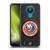 NHL New York Islanders Puck Texture Soft Gel Case for Nokia 1.4