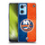 NHL New York Islanders Half Distressed Soft Gel Case for OPPO Reno7 5G / Find X5 Lite