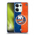 NHL New York Islanders Half Distressed Soft Gel Case for OPPO Reno8 Pro