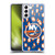 NHL New York Islanders Leopard Pattern Soft Gel Case for Samsung Galaxy S21+ 5G
