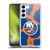 NHL New York Islanders Cow Pattern Soft Gel Case for Samsung Galaxy S22 5G