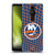 NHL New York Islanders Net Pattern Soft Gel Case for Sony Xperia Pro-I