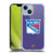 NHL New York Rangers Net Pattern Soft Gel Case for Apple iPhone 14
