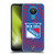 NHL New York Rangers Net Pattern Soft Gel Case for Nokia 1.4