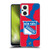NHL New York Rangers Cow Pattern Soft Gel Case for OPPO Reno8 Lite