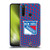 NHL New York Rangers Net Pattern Soft Gel Case for Xiaomi Redmi Note 8T