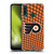 NHL Philadelphia Flyers Net Pattern Soft Gel Case for Huawei Y6p