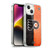 NHL Philadelphia Flyers Half Distressed Soft Gel Case for Apple iPhone 14
