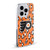 NHL Philadelphia Flyers Leopard Pattern Soft Gel Case for Apple iPhone 14 Plus & MagSafe