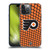 NHL Philadelphia Flyers Net Pattern Soft Gel Case for Apple iPhone 14 Pro Max