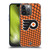 NHL Philadelphia Flyers Net Pattern Soft Gel Case for Apple iPhone 14 Pro