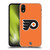 NHL Philadelphia Flyers Plain Soft Gel Case for Apple iPhone XR