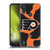 NHL Philadelphia Flyers Cow Pattern Soft Gel Case for Motorola Moto E6s (2020)