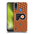 NHL Philadelphia Flyers Net Pattern Soft Gel Case for Motorola Moto E7 Power / Moto E7i Power