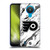 NHL Philadelphia Flyers Marble Soft Gel Case for Nokia 1.4