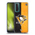 NHL Pittsburgh Penguins Half Distressed Soft Gel Case for Huawei P Smart (2021)