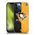 NHL Pittsburgh Penguins Half Distressed Soft Gel Case for Apple iPhone 12 Pro Max