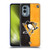 NHL Pittsburgh Penguins Half Distressed Soft Gel Case for Nokia X30
