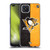 NHL Pittsburgh Penguins Half Distressed Soft Gel Case for OPPO Reno4 Z 5G