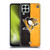 NHL Pittsburgh Penguins Half Distressed Soft Gel Case for Samsung Galaxy M33 (2022)