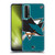 NHL San Jose Sharks Oversized Soft Gel Case for Huawei P Smart (2021)