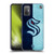 NHL Seattle Kraken Half Distressed Soft Gel Case for HTC Desire 21 Pro 5G