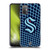 NHL Seattle Kraken Net Pattern Soft Gel Case for HTC Desire 21 Pro 5G