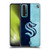 NHL Seattle Kraken Half Distressed Soft Gel Case for Huawei P Smart (2021)