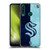NHL Seattle Kraken Half Distressed Soft Gel Case for Huawei Y6p