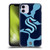 NHL Seattle Kraken Cow Pattern Soft Gel Case for Apple iPhone 11