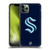 NHL Seattle Kraken Plain Soft Gel Case for Apple iPhone 11 Pro Max