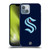 NHL Seattle Kraken Plain Soft Gel Case for Apple iPhone 14