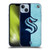 NHL Seattle Kraken Half Distressed Soft Gel Case for Apple iPhone 14 Plus