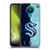 NHL Seattle Kraken Half Distressed Soft Gel Case for Nokia 1.4