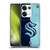NHL Seattle Kraken Half Distressed Soft Gel Case for OPPO Reno8 Pro