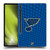 NHL St Louis Blues Net Pattern Soft Gel Case for Samsung Galaxy Tab S8 Plus