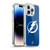 NHL Tampa Bay Lightning Plain Soft Gel Case for Apple iPhone 14 Pro Max